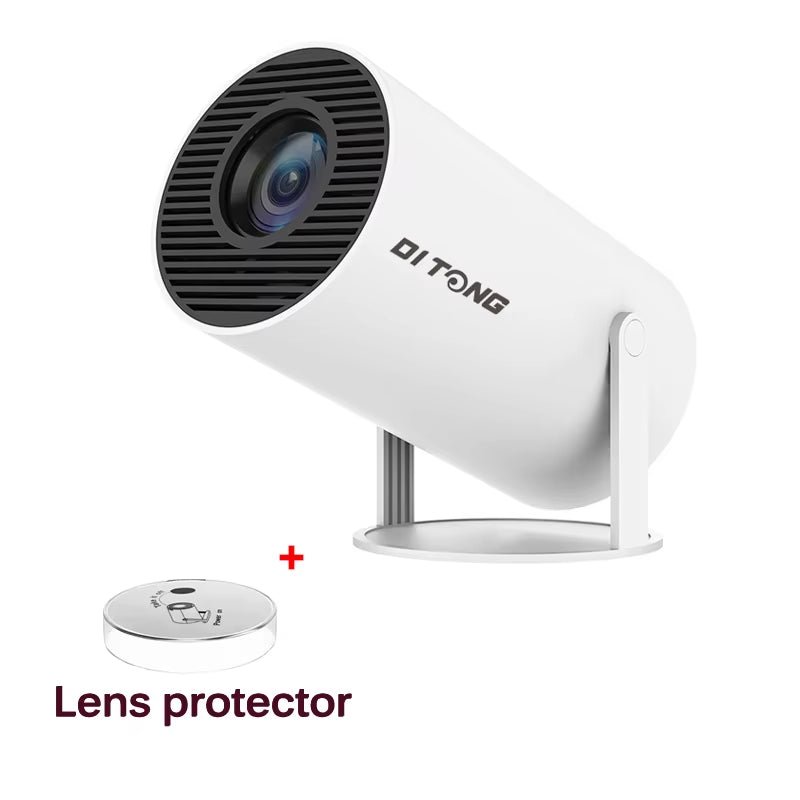 HY300 plus HD Projector Portatil 4K 1280X720P Android 11 Wifi6 LED Video Home Theater Cinema Mini Proyector Movie
