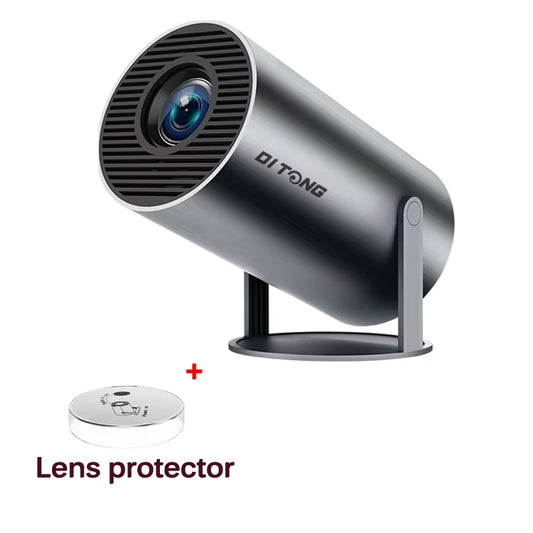 HY300 plus HD Projector Portatil 4K 1280X720P Android 11 Wifi6 LED Video Home Theater Cinema Mini Proyector Movie