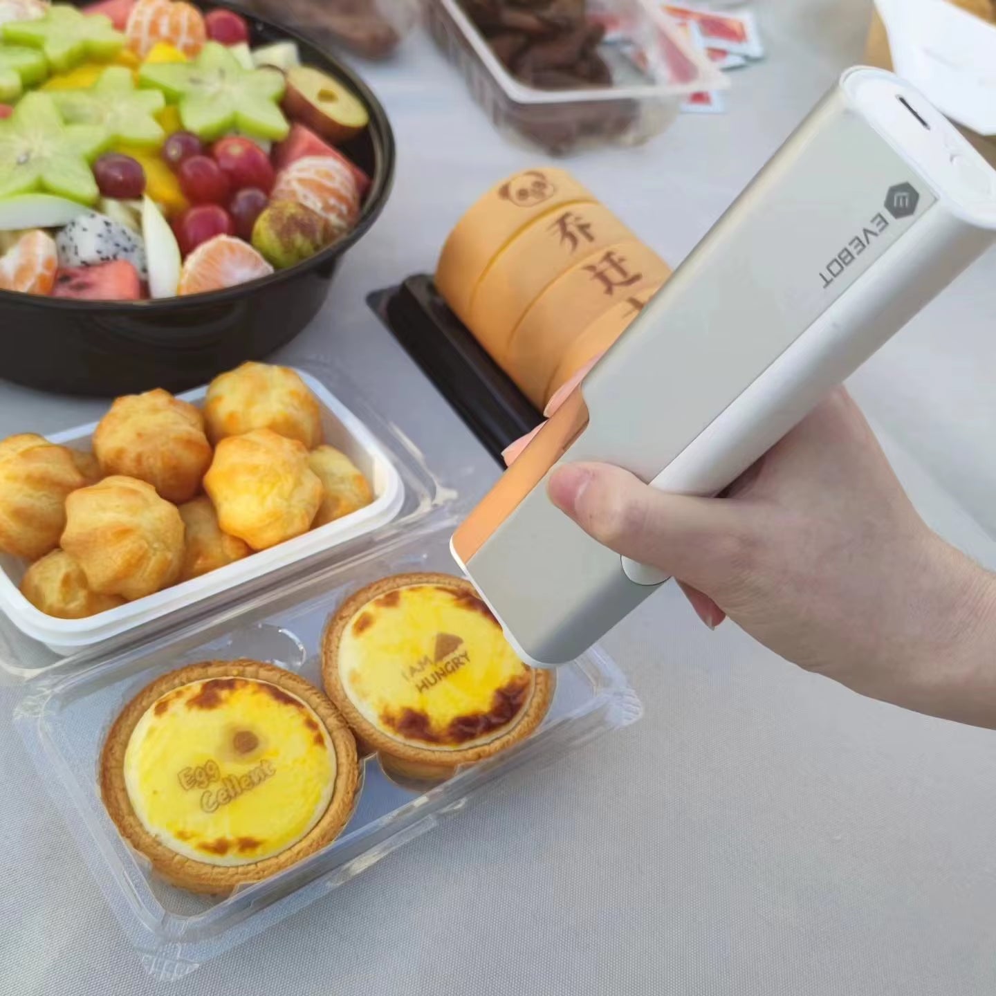 Food Print Pen Handheld Coffee Printer with Edible Ink Cappuccino Latte Mocha Full Color Inkjet Digital Printer